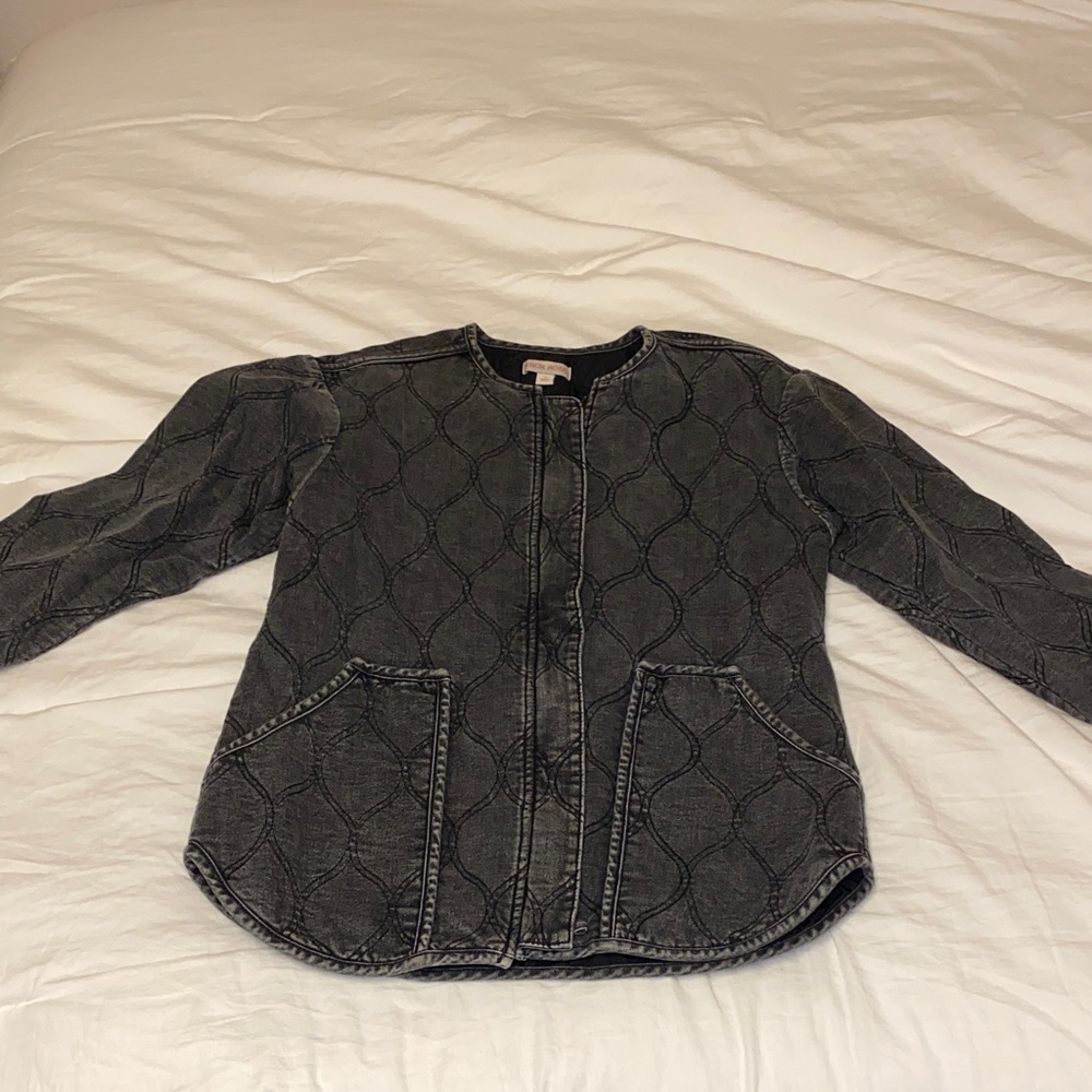 Knox Rose Black Jean Jacket